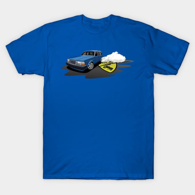 Drift Brick T-Shirt by AutomotiveArt